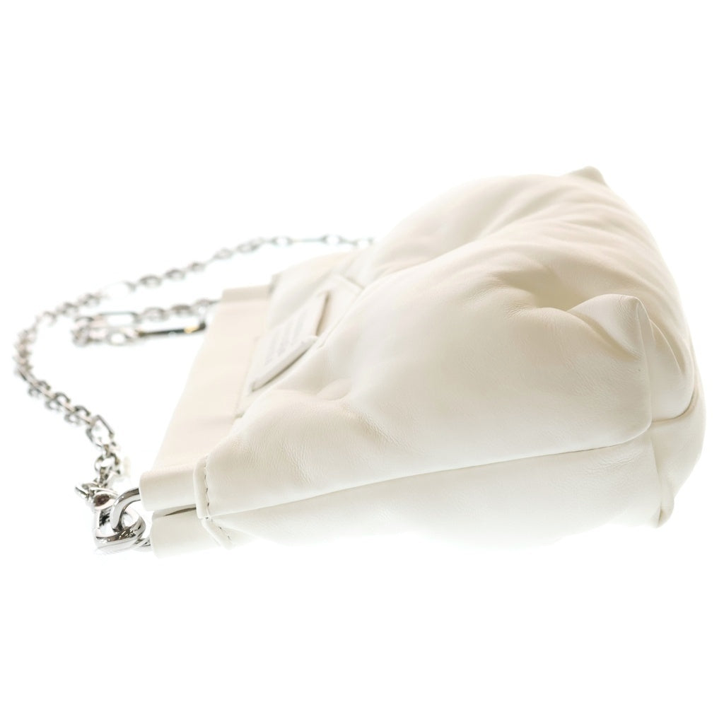 Maison Margiela(メゾンマルジェラ) Glam Slam S56WF0161 P4300 グラムスラム ショルダーバッグ ホワイト レディース
