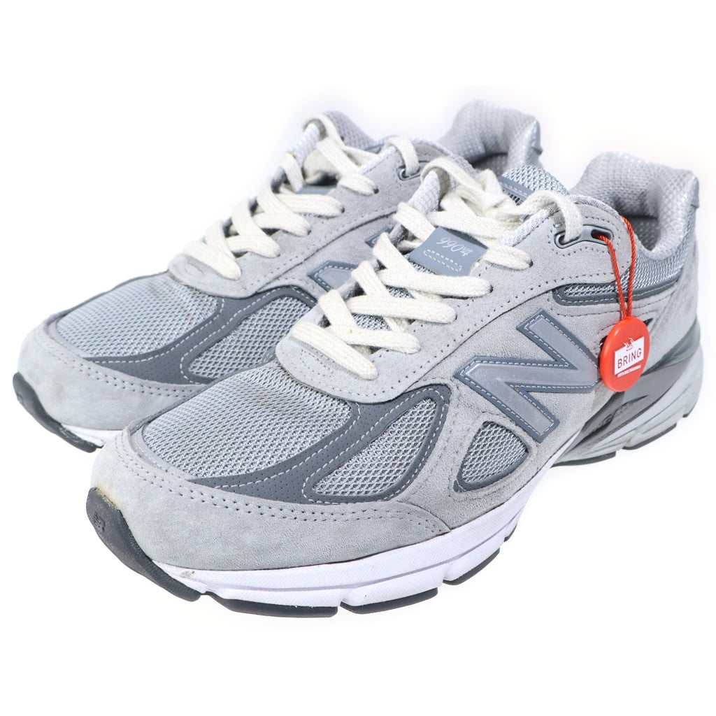 New Balance(ニューバランス) 990V4 メッシュローカットスニーカー グレー US9.5/27.5cm U990GR4