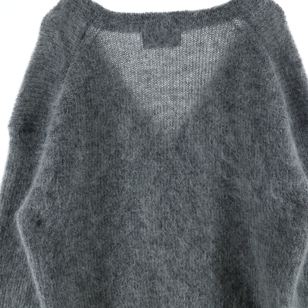 UNUSED(アンユーズド) 22AW mohair knit cardigan モヘアニットカーディガン グレー US2271