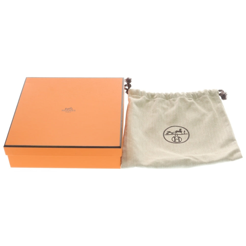HERMES(エルメス) H オ カレ ゴールドロゴバックル リバーシブルレザーベルト ブラック/ブラウン K刻印