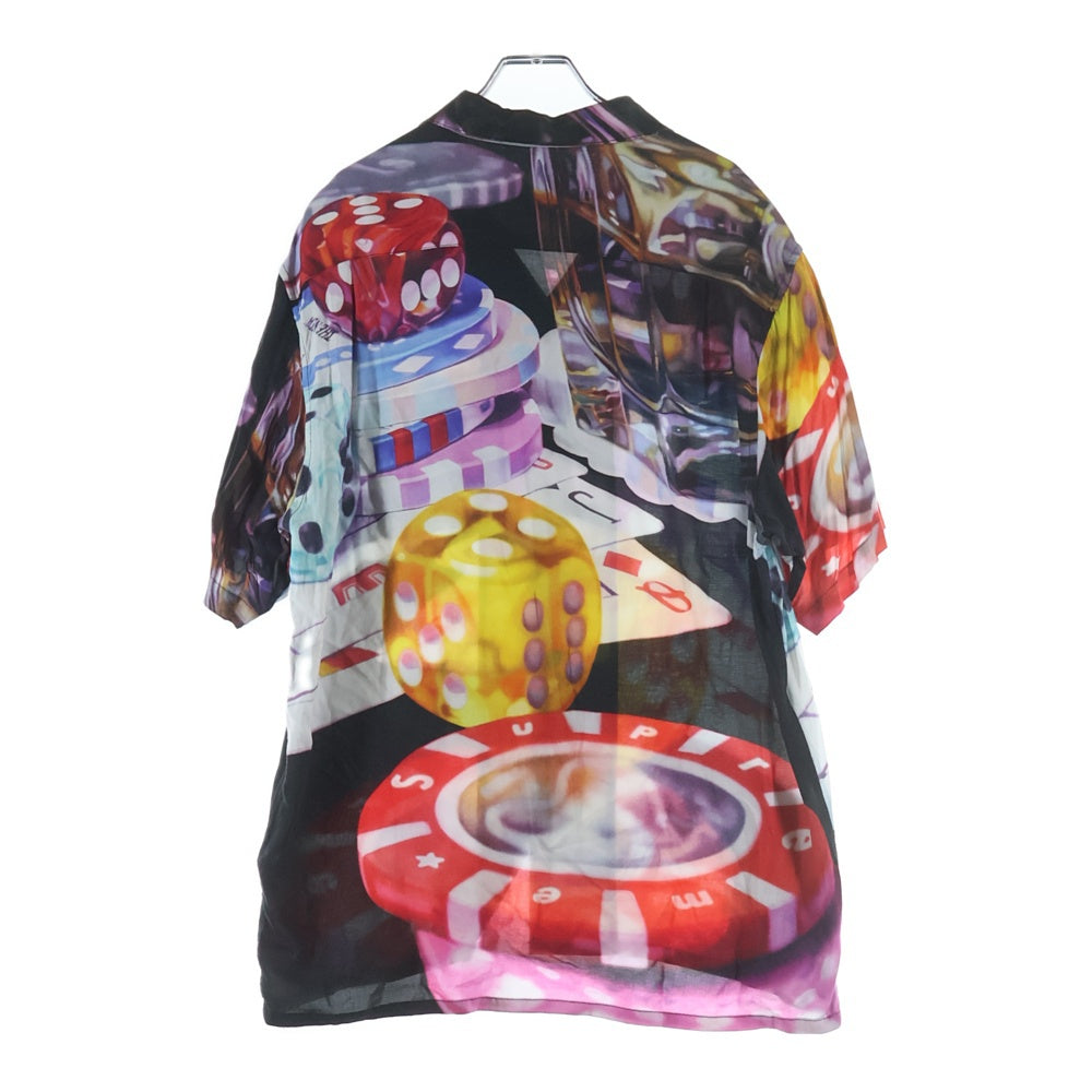 SUPREME(シュプリーム) 18AW Casino Rayon Shirt カジノ 開襟レーヨン半袖シャツ マルチ