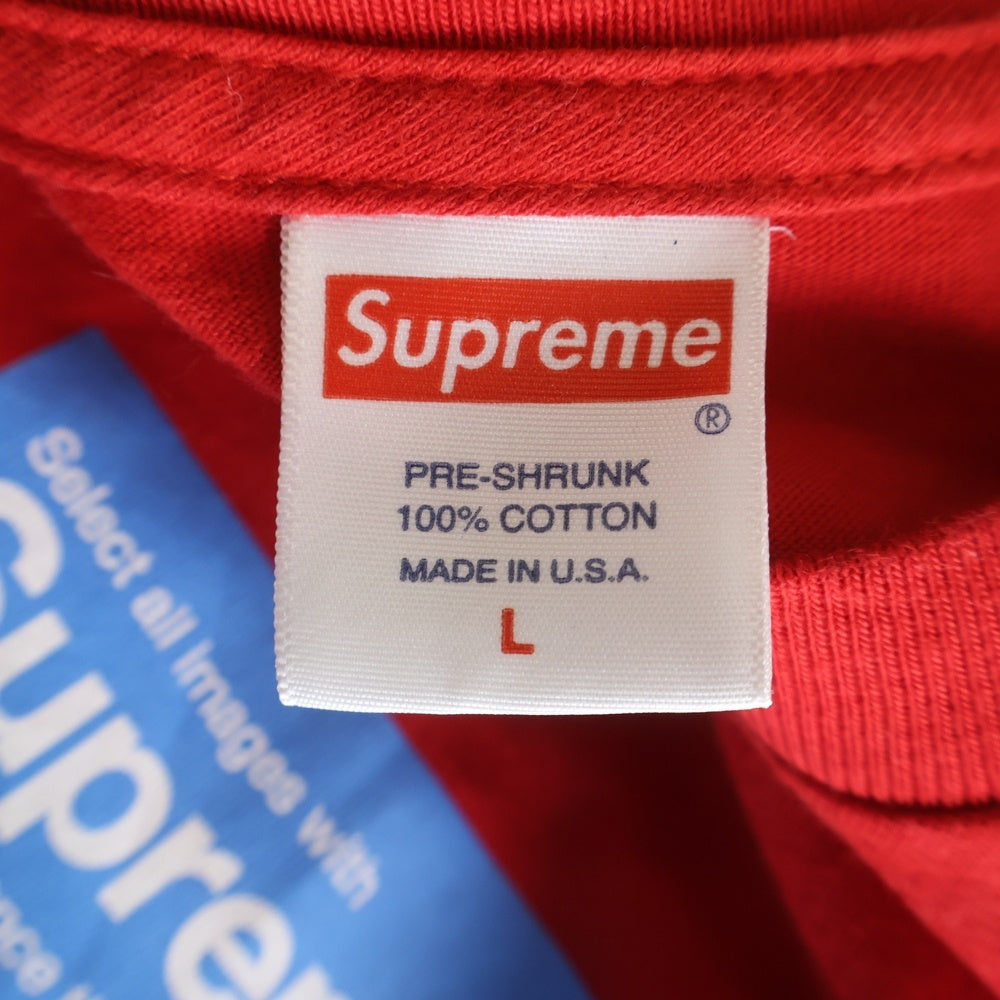 SUPREME(シュプリーム) 20AW Verify Tee ベリファイ 半袖Tシャツ レッド