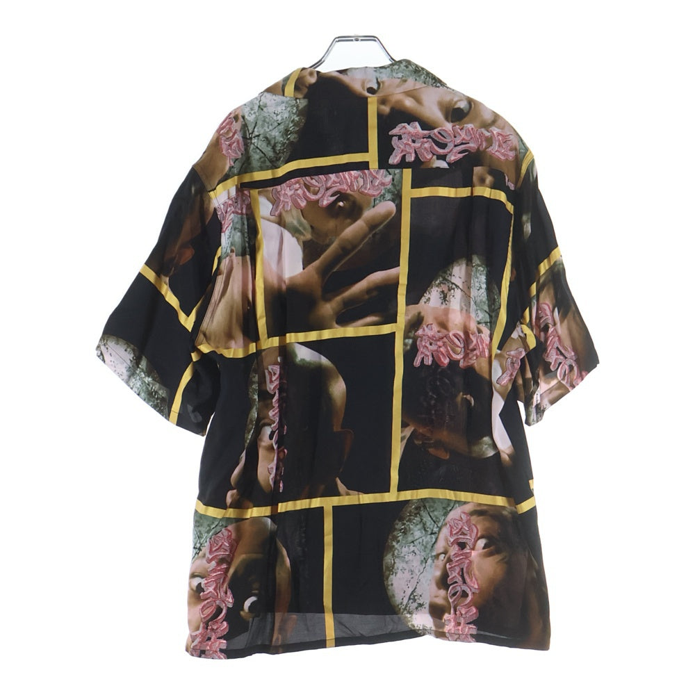 WACKO MARIA(ワコマリア) 凶気の桜 HAWAIIAN SHIRT S/S 半袖開襟シャツ アロハシャツ ブラック