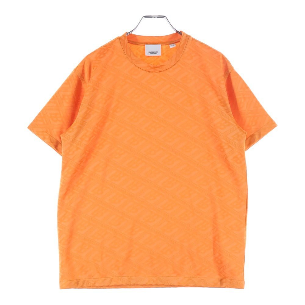 BURBERRY(バーバリー) T-Shirt 総柄 半袖Tシャツ オレンジ 8030271