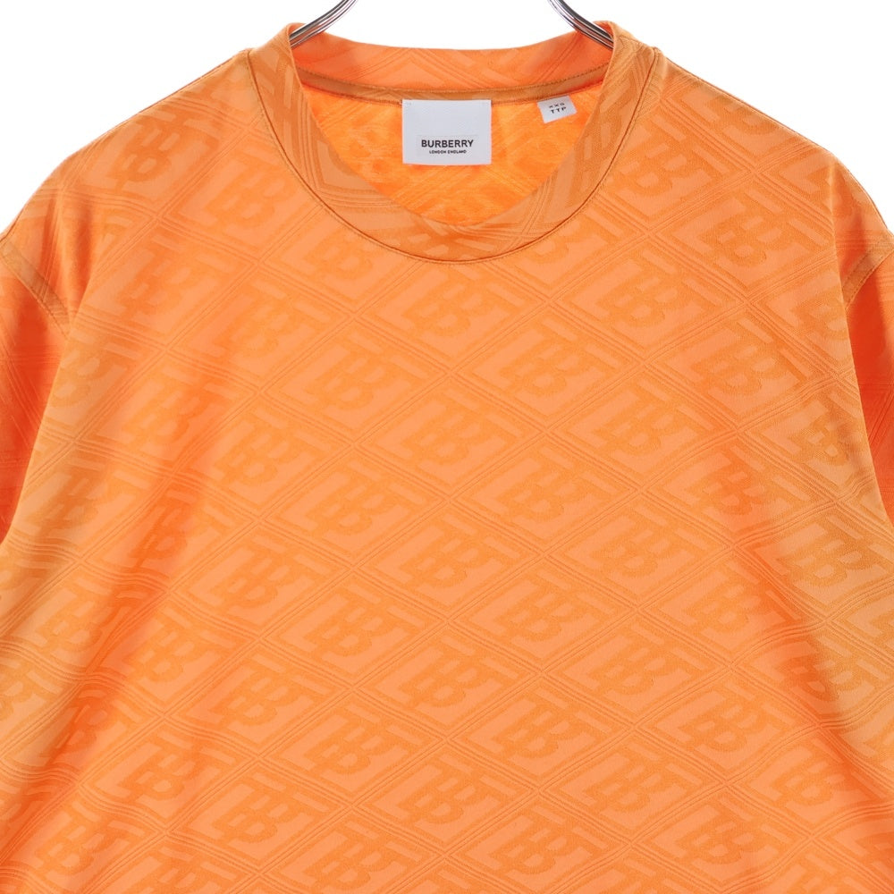 BURBERRY(バーバリー) T-Shirt 総柄 半袖Tシャツ オレンジ 8030271
