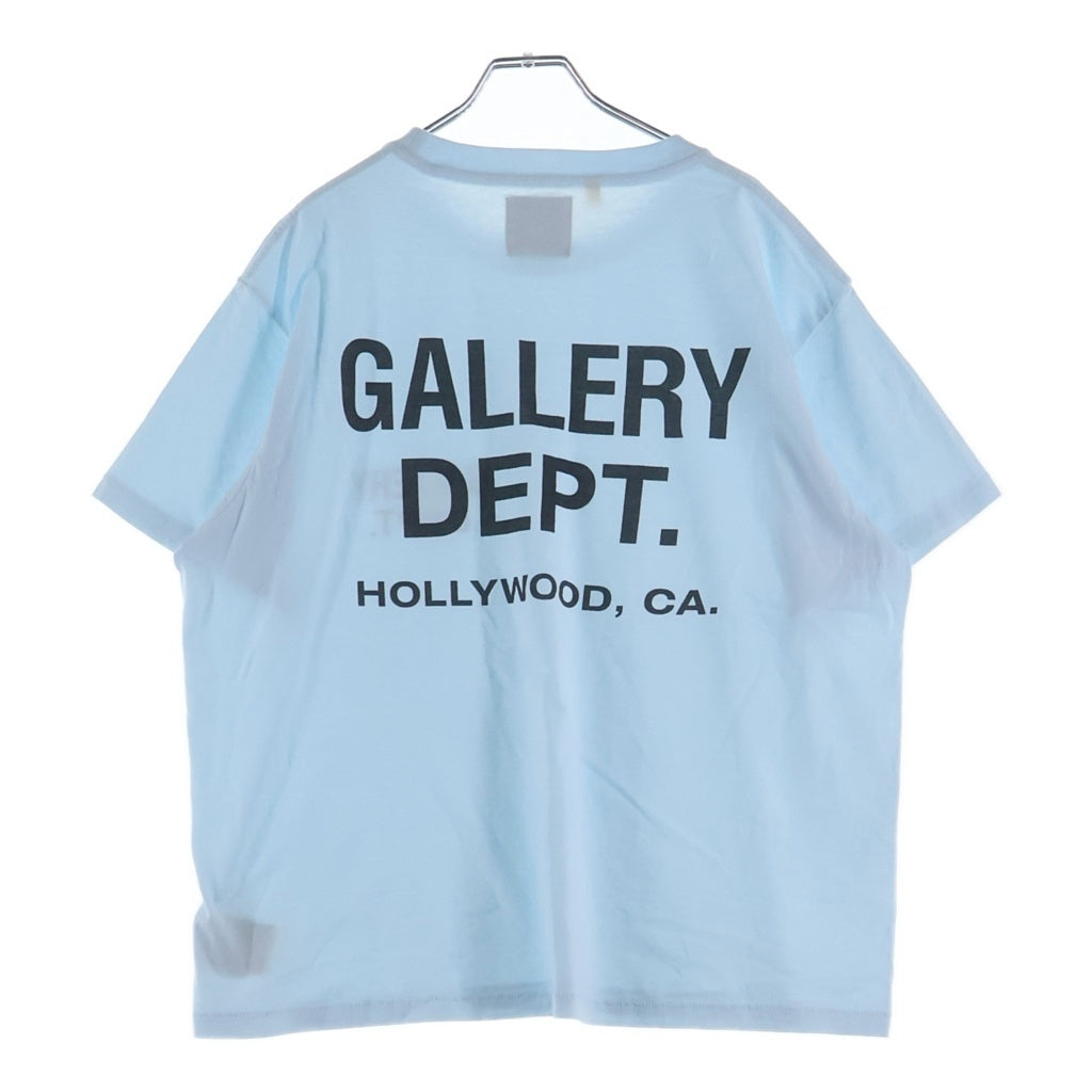 GALLERY DEPT.(ギャラリーデプト) Souvenir T-Shirt ロゴプリント 半袖Tシャツ ブルー