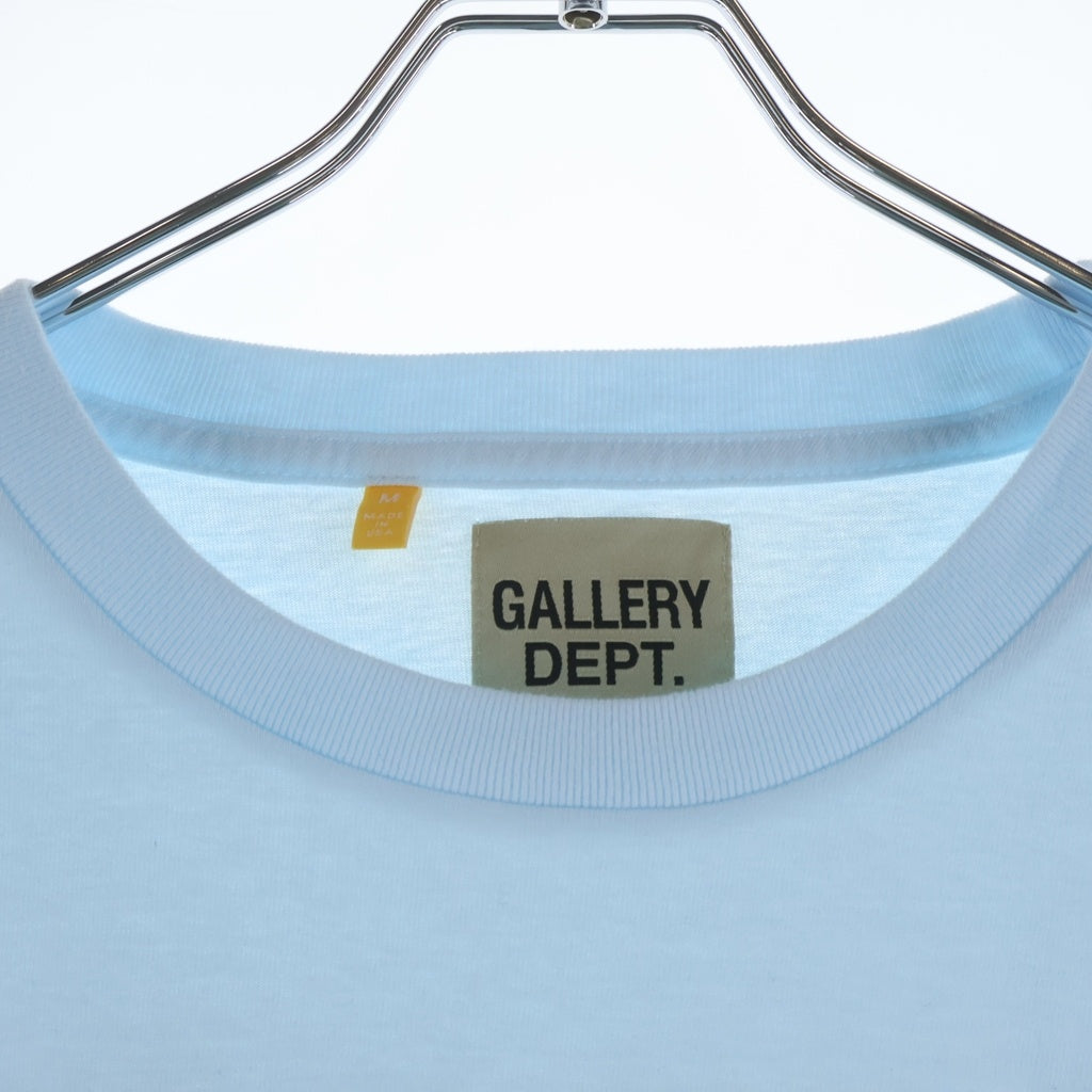 GALLERY DEPT.(ギャラリーデプト) Souvenir T-Shirt ロゴプリント 半袖Tシャツ ブルー