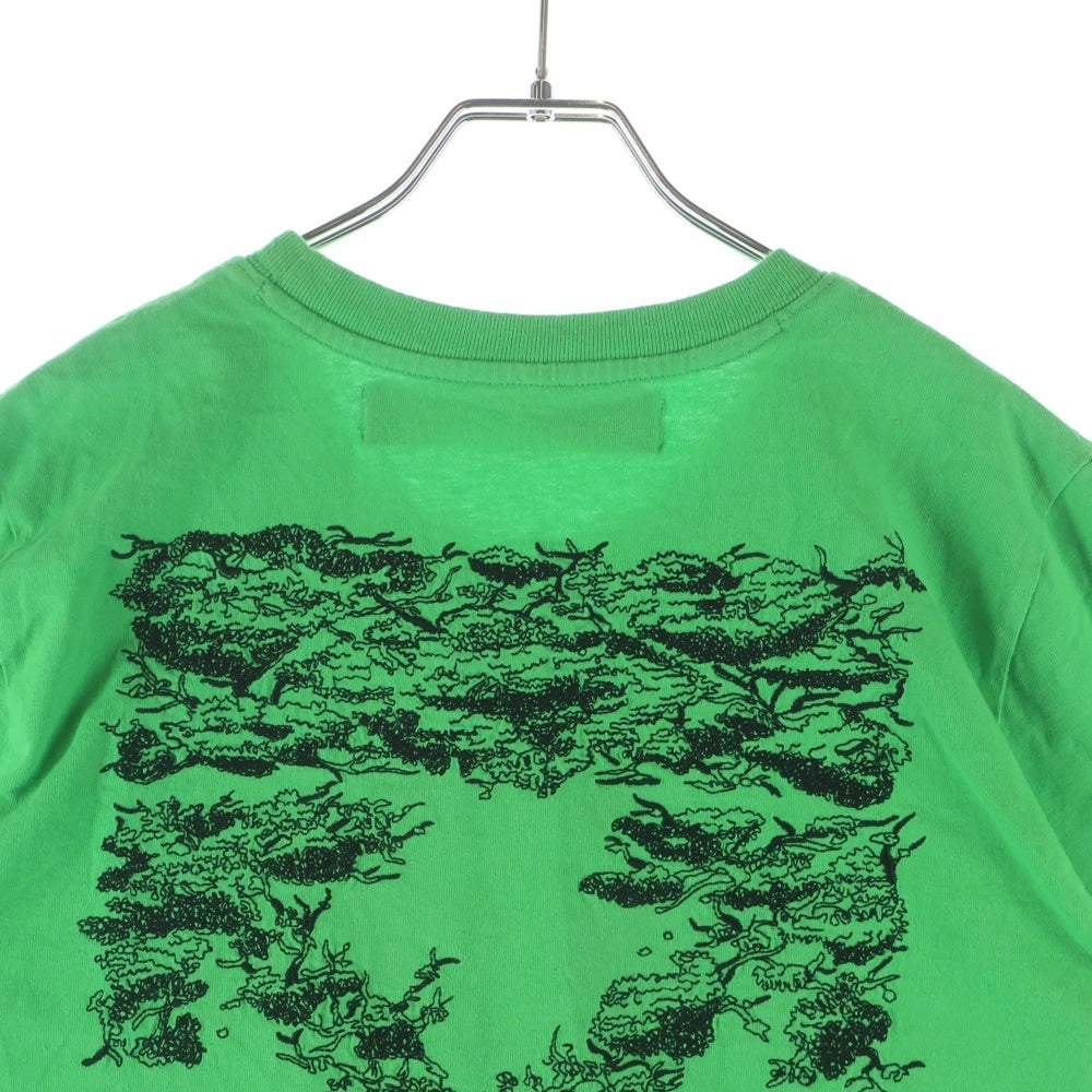 OFF-WHITE(オフホワイト) 19AW Off Tree Casual T-Shirt 半袖Tシャツ グリーン OWAA049F19B07068