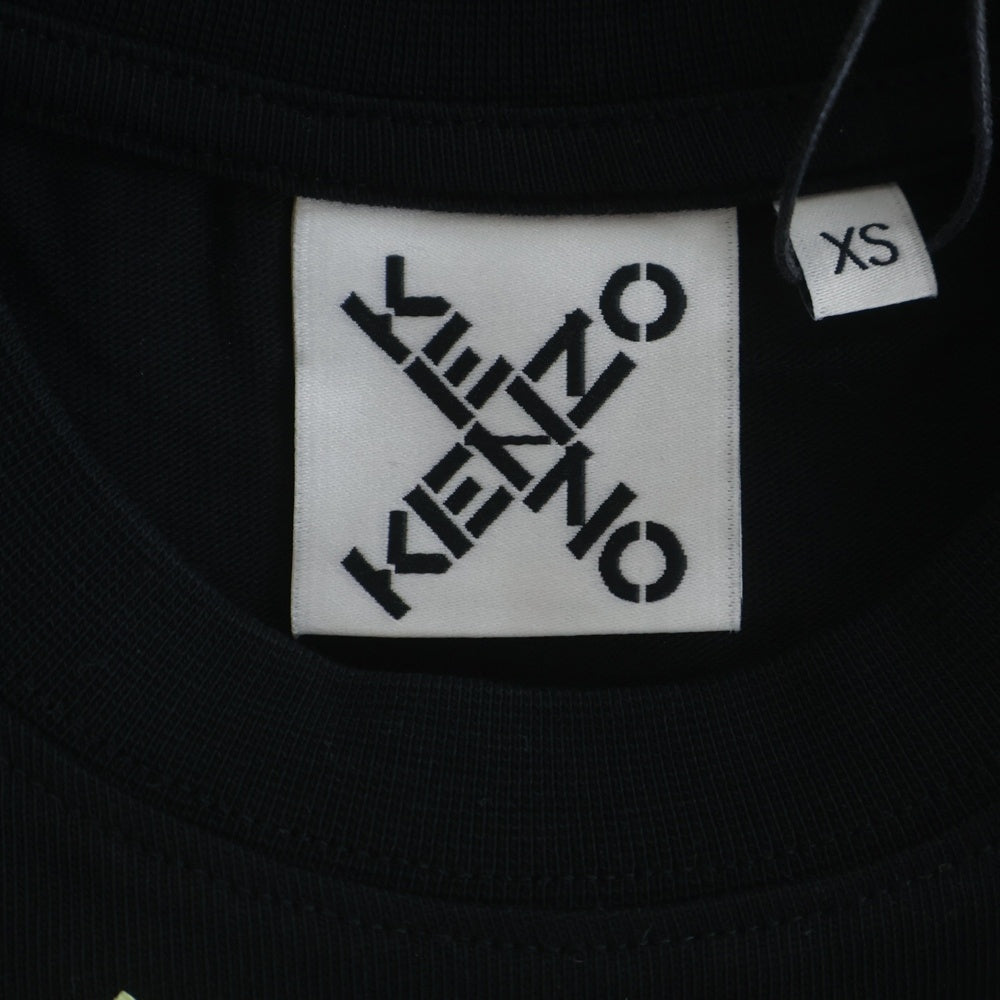 KENZO(ケンゾー) T-Shirt ロゴプリント 半袖Tシャツ ブラック FC55TS2084SK