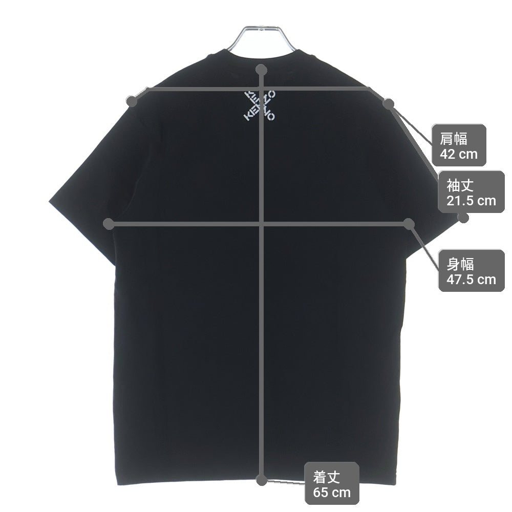 KENZO(ケンゾー) T-Shirt ロゴプリント 半袖Tシャツ ブラック FC55TS2084SK