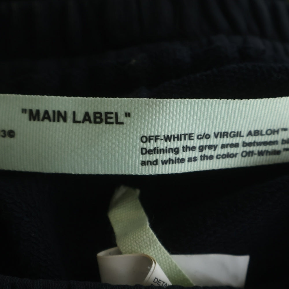 OFF-WHITE(オフホワイト) 18SS Sweatpants スウェットパンツ ブラック OMCH007S18003017