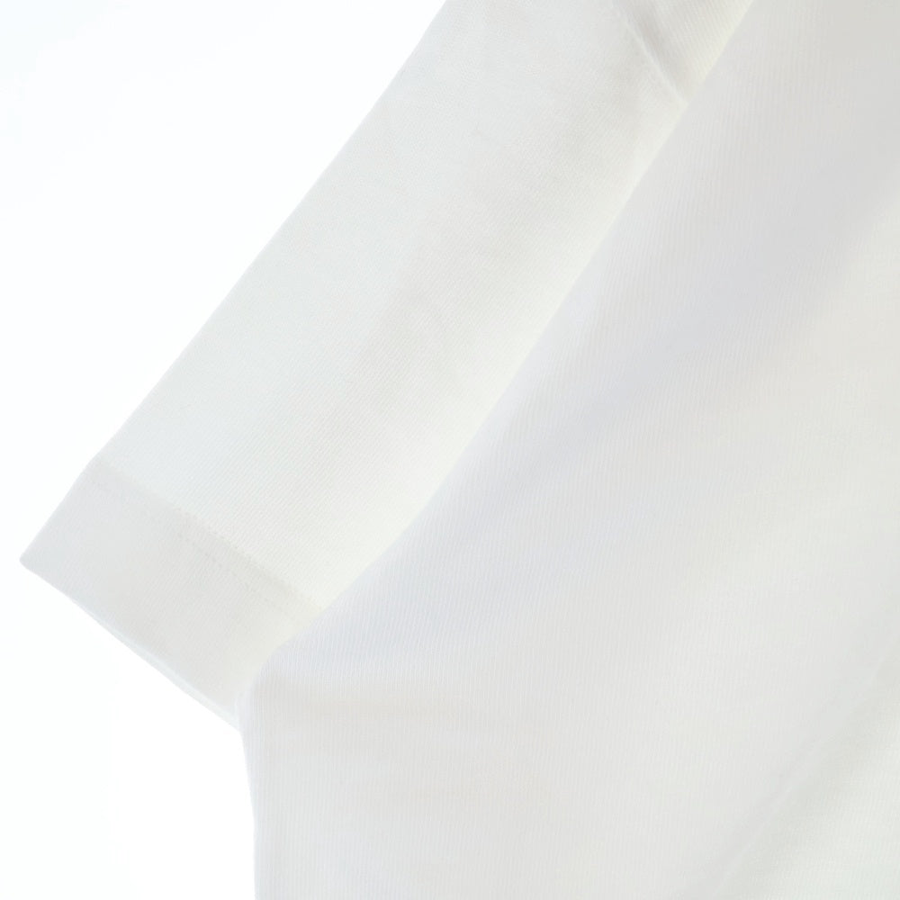 AMI Alexandre Mattiussi(アミアレクサンドルマテュッシ) Oversized T-Shirt フロントロゴ オーバーサイズ 半袖Tシャツ ホワイト H21HJ112.701