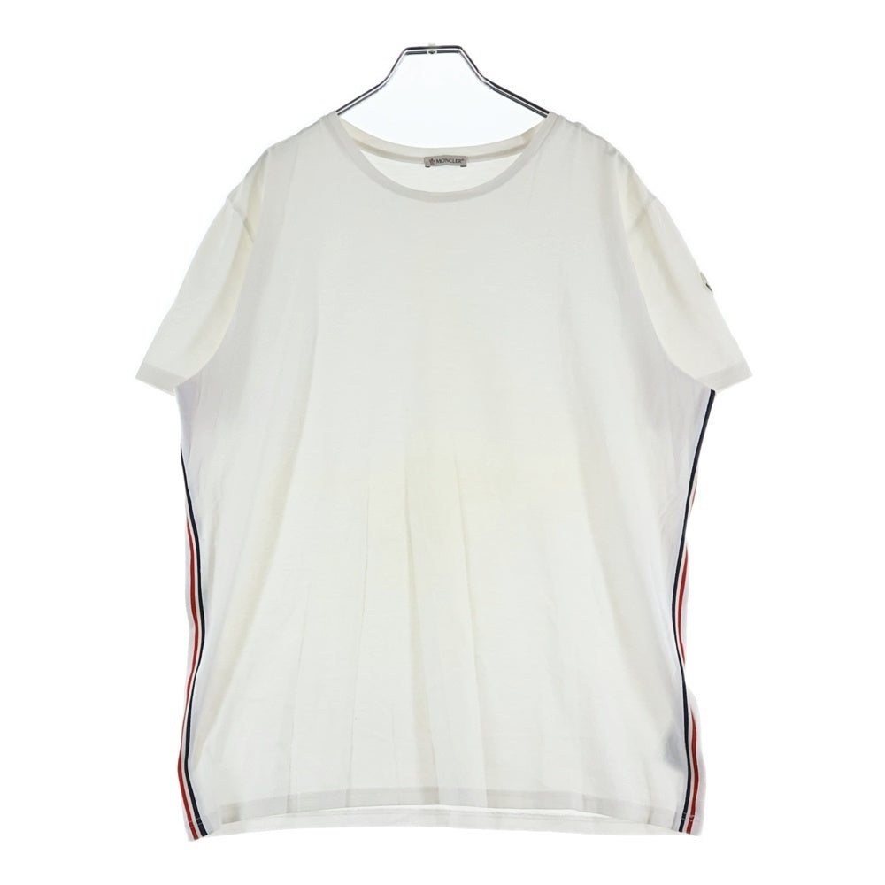 MONCLER(モンクレール) MAGLIA T-SHIRT ロゴワッペン 半袖Tシャツ ホワイト D10918001300