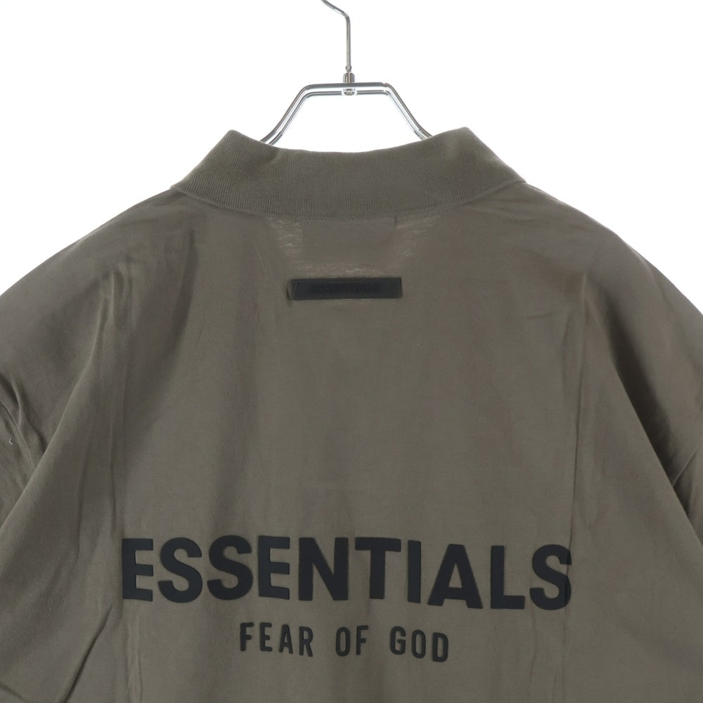 FEAR OF GOD ESSENTIALS(フィアオブゴッド エッセンシャルズ) S/S POLO SHIRT バックラバーロゴ 半袖ポロシャツ ベージュ