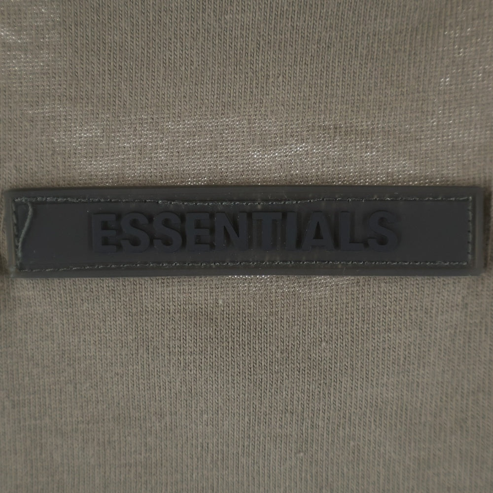 FEAR OF GOD ESSENTIALS(フィアオブゴッド エッセンシャルズ) S/S POLO SHIRT バックラバーロゴ 半袖ポロシャツ ベージュ