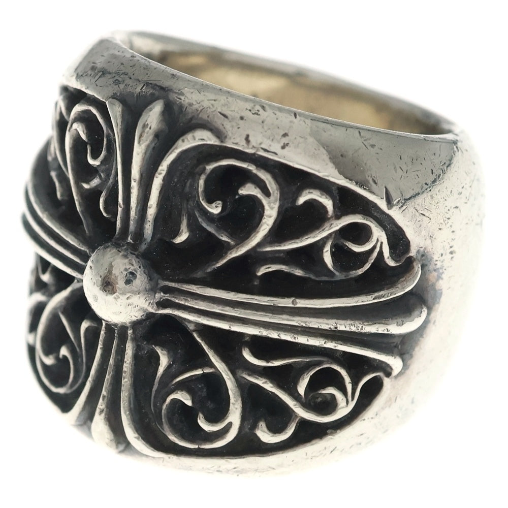 CHROME HEARTS(クロムハーツ) CLASSIC OVAL クラシックオーバルクロス リング シルバー BCA340
