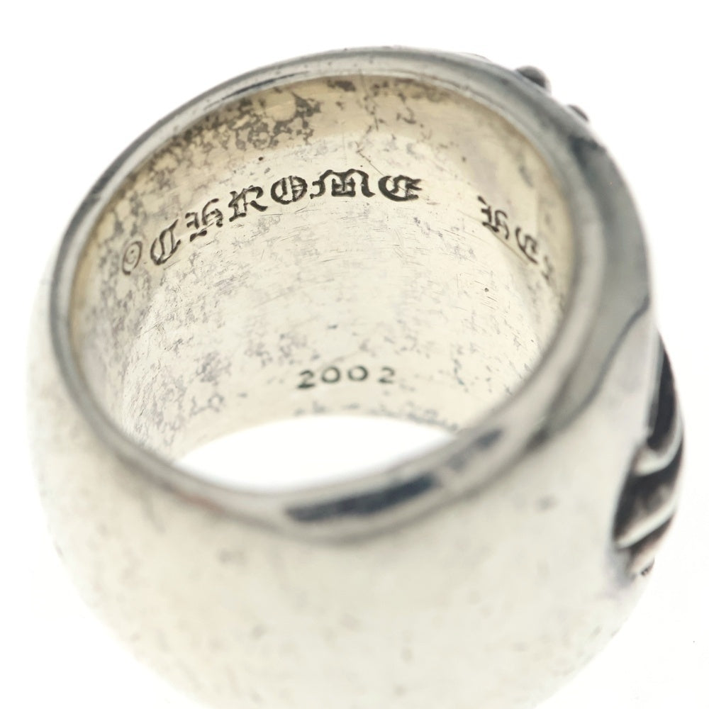 CHROME HEARTS(クロムハーツ) CLASSIC OVAL クラシックオーバルクロス リング シルバー BCA340