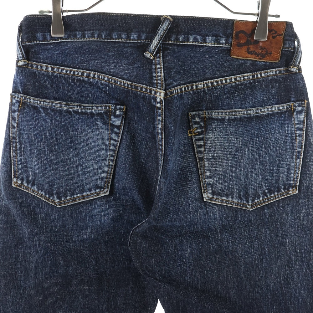 45RPM(フォーティーファイブアールピーエム) Denim Pants ボタンフライ 5ポケットデニムパンツ インディゴ