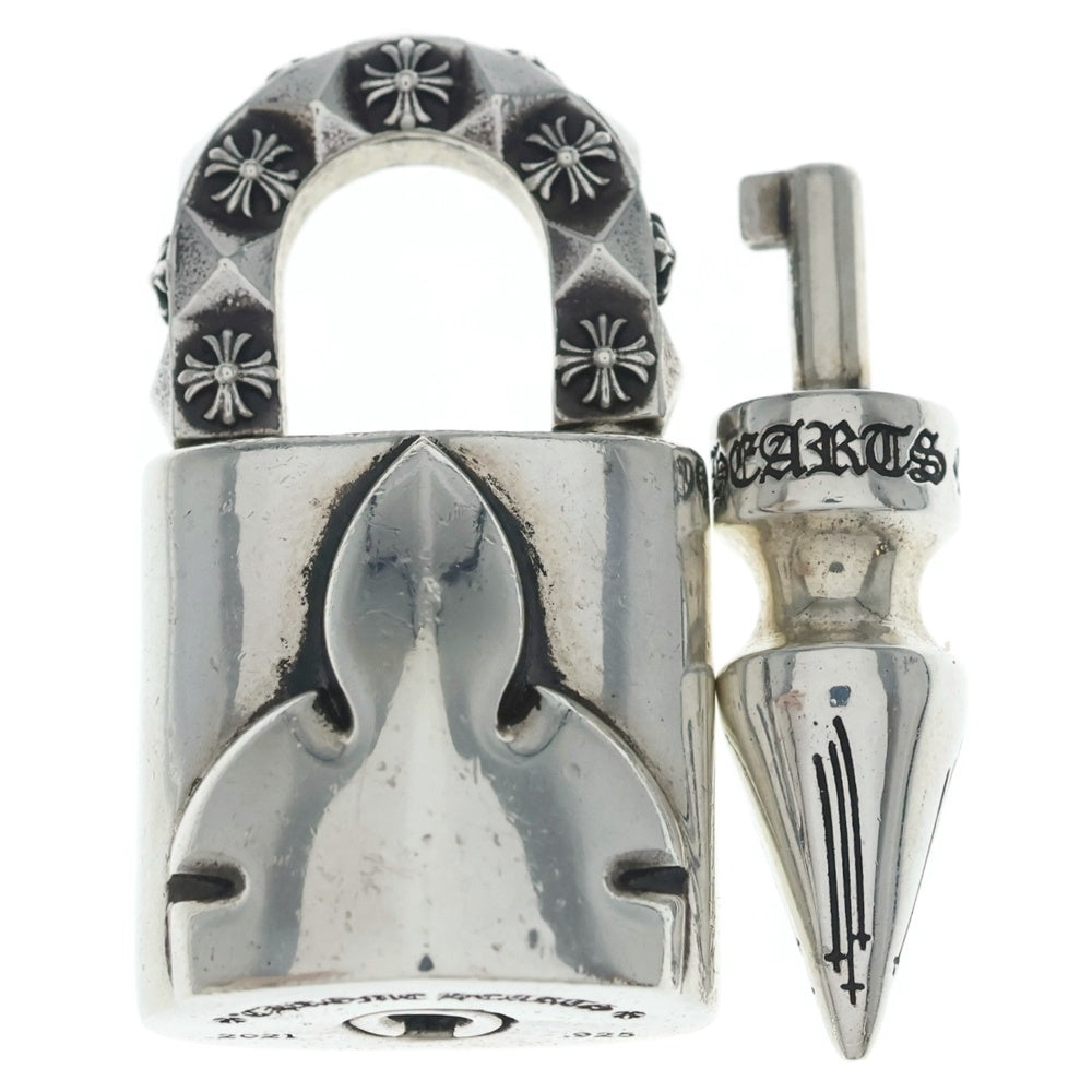 CHROME HEARTS(クロムハーツ) PADLOCK FLERKNEE パドロックフレアニー ペンダントトップ 南京錠 シルバー