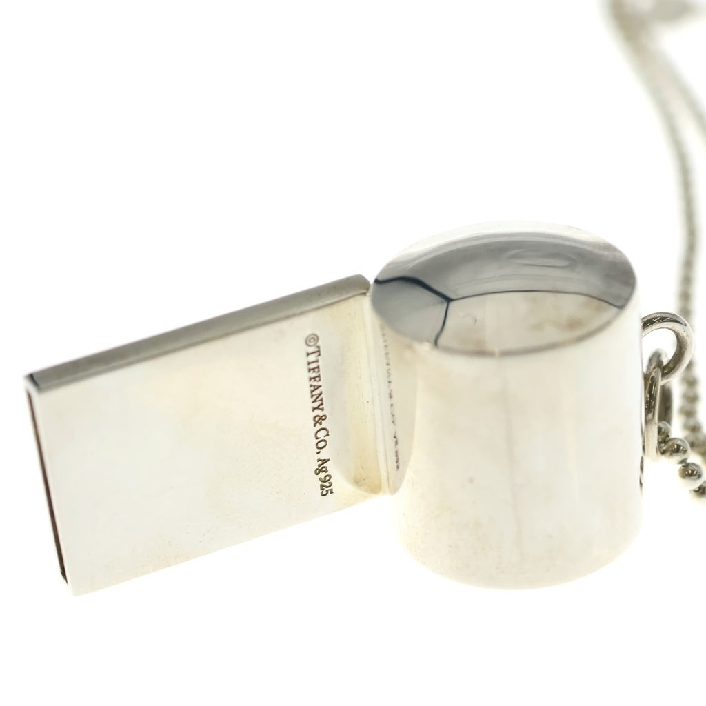 TIFFANY & Co.(ティファニー) ×NIKE Tiffany Whistle Pendant ナイキ ホイッスル 笛 ペンダント ネックレス シルバー レディース