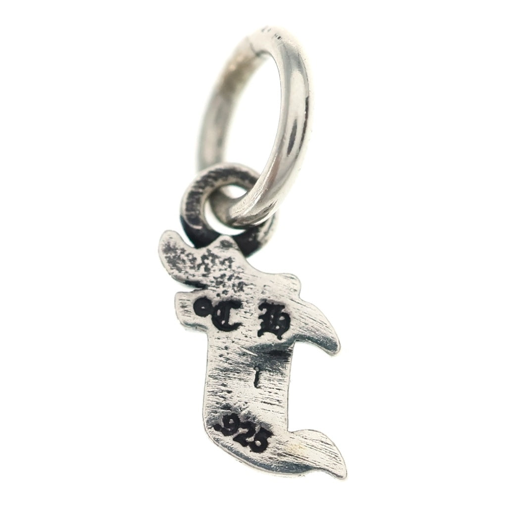 CHROME HEARTS(クロムハーツ) STACK ALPHABET F Fイニシャル アルファベットスタックチャーム ペンダントトップ シルバー