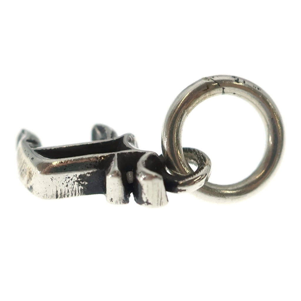 CHROME HEARTS(クロムハーツ) STACK ALPHABET F Fイニシャル アルファベットスタックチャーム ペンダントトップ シルバー