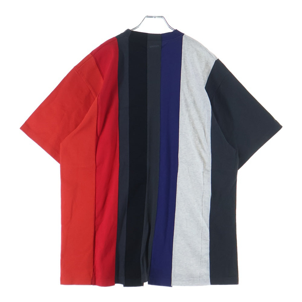 BALENCIAGA(バレンシアガ) 20SS T-Shirt 青山限定 再構築オーバーサイズ半袖Tシャツ マルチ 661591 TKVB2