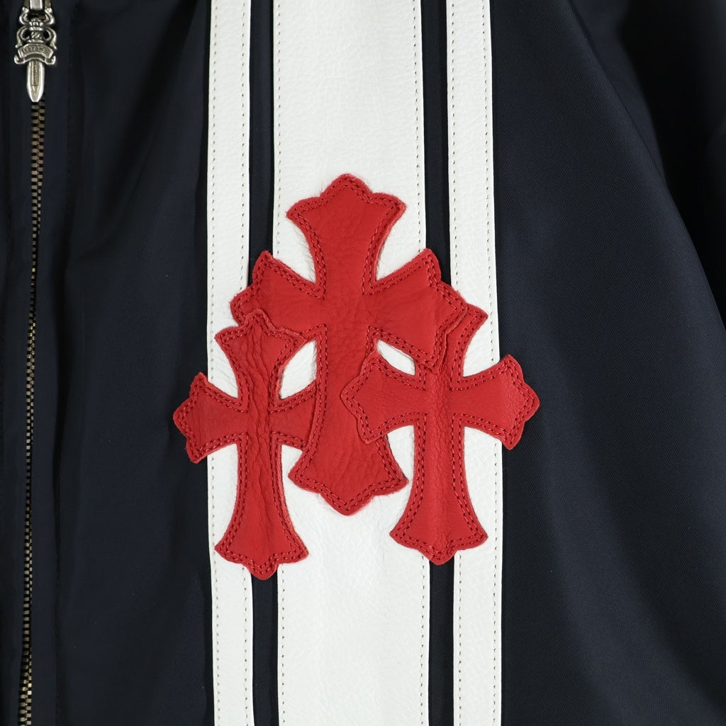 CHROME HEARTS(クロムハーツ) RED PATCH RACING JACKET レッドパッチ レーシングジャケット ブルゾン ブラック