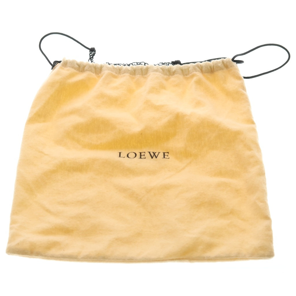 LOEWE(ロエベ) 160周年記念 ショルダーバッグ ポーチ ブラック レディース