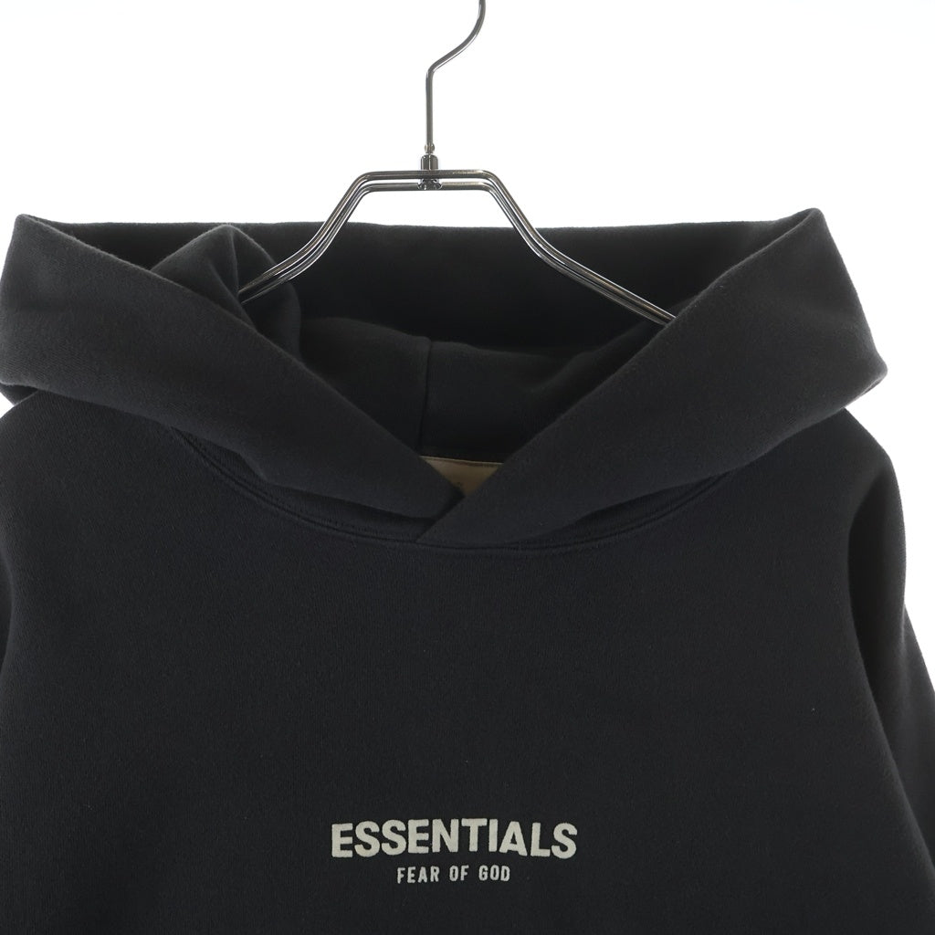 FEAR OF GOD ESSENTIALS(フィアオブゴッド エッセンシャルズ) HOODIE フェルトロゴ プルオーバースウェットパーカー グレー