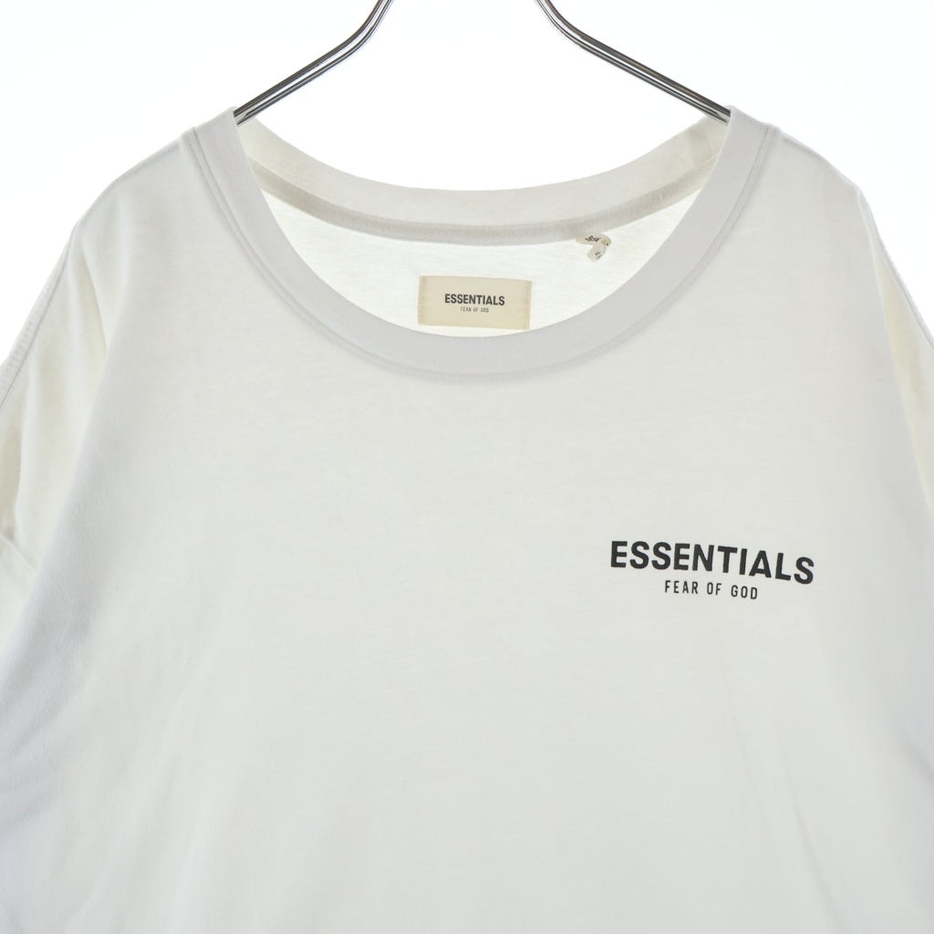 FEAR OF GOD ESSENTIALS(フィアオブゴッド エッセンシャルズ) S/S T-SHIRT ロゴプリント 半袖Tシャツ ホワイト