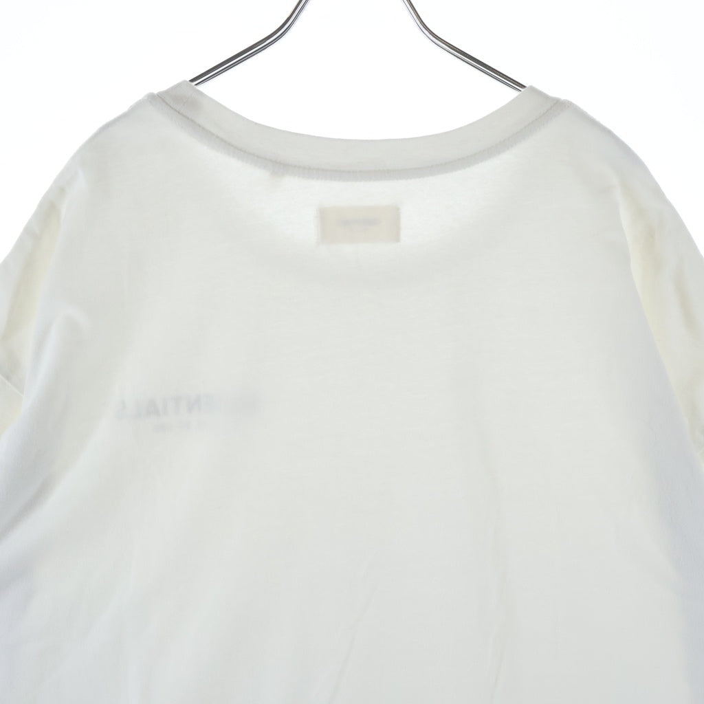 FEAR OF GOD ESSENTIALS(フィアオブゴッド エッセンシャルズ) S/S T-SHIRT ロゴプリント 半袖Tシャツ ホワイト
