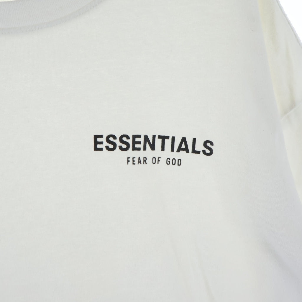 FEAR OF GOD ESSENTIALS(フィアオブゴッド エッセンシャルズ) S/S T-SHIRT ロゴプリント 半袖Tシャツ ホワイト