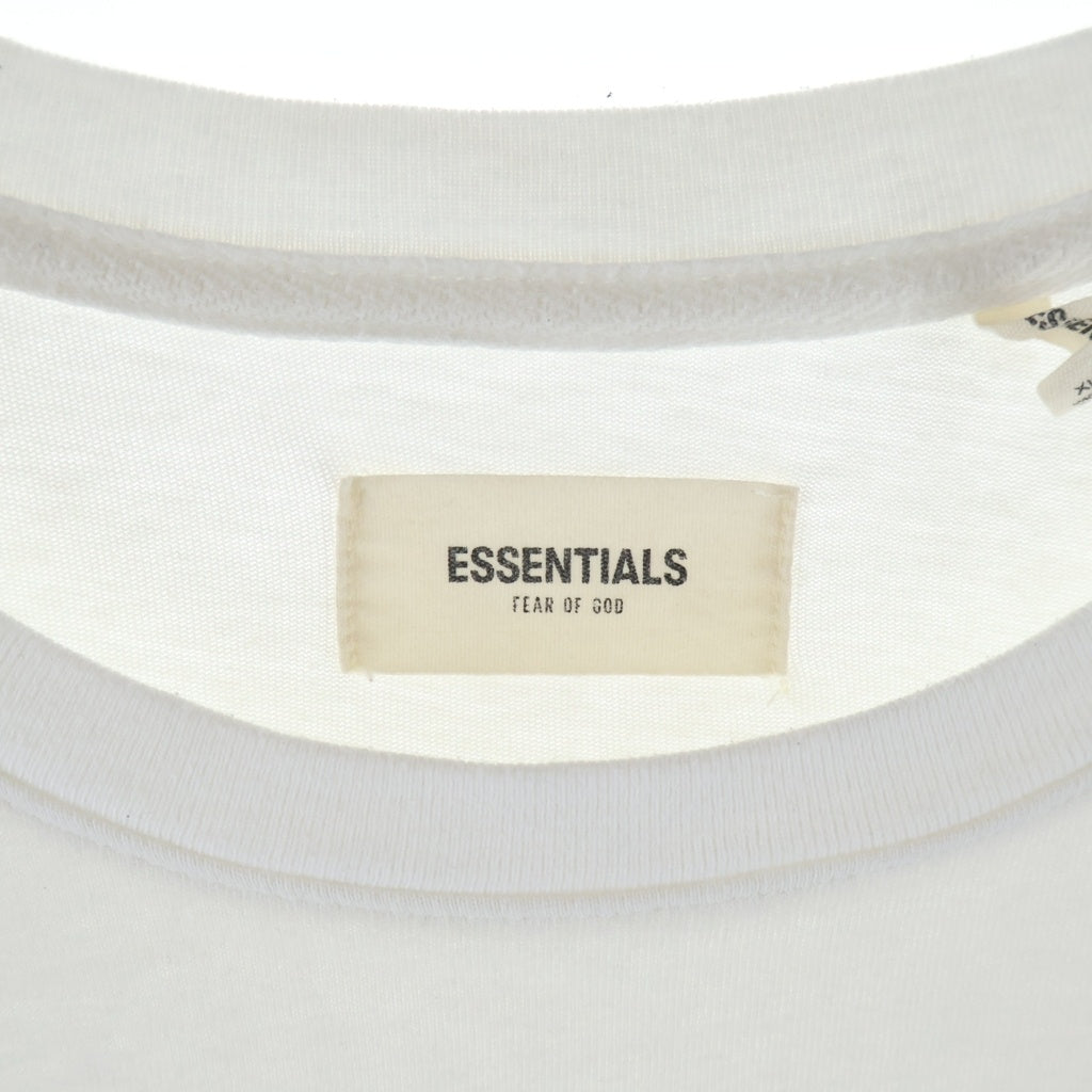 FEAR OF GOD ESSENTIALS(フィアオブゴッド エッセンシャルズ) S/S T-SHIRT ロゴプリント 半袖Tシャツ ホワイト