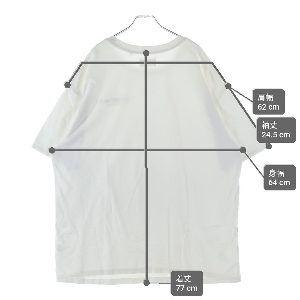 FEAR OF GOD ESSENTIALS(フィアオブゴッド エッセンシャルズ) S/S T-SHIRT ロゴプリント 半袖Tシャツ ホワイト