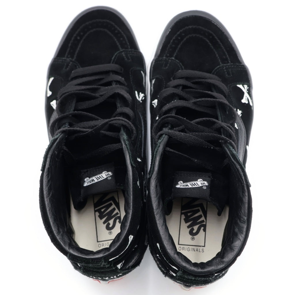 VANS(ヴァンズ) ×WTAPS VAULT SK8-HI LX CROSS BONE VN0A4BVB20P ×ダブルタップス スケートハイ クロスボーン ハイカットスニーカー ブラック US10.5/28.5cm