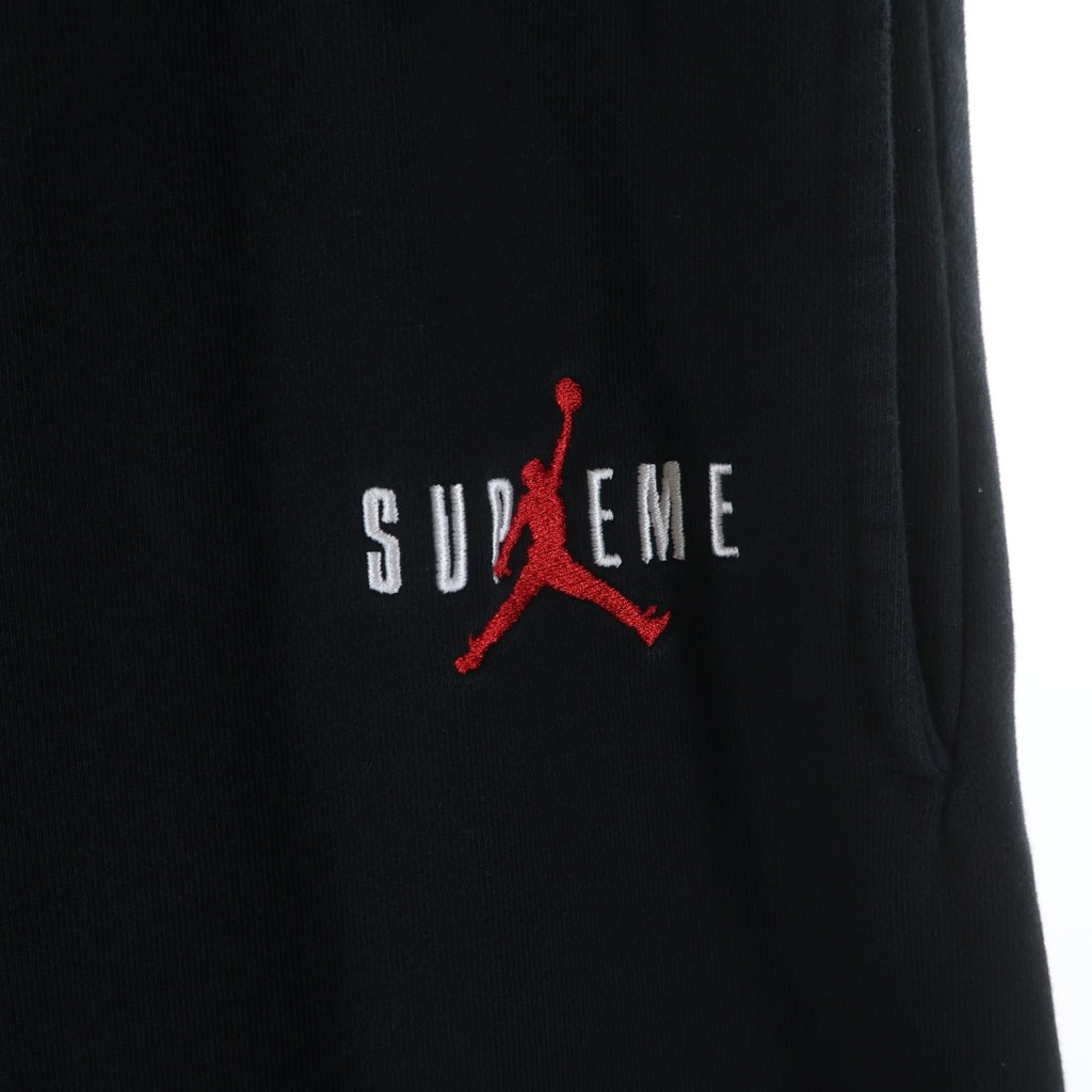 SUPREME(シュプリーム) 24AW ×NIKE Jordan Sweatpant ナイキ ジョーダン ジャンプマンロゴ スウェットパンツ ブラック HF0838-010