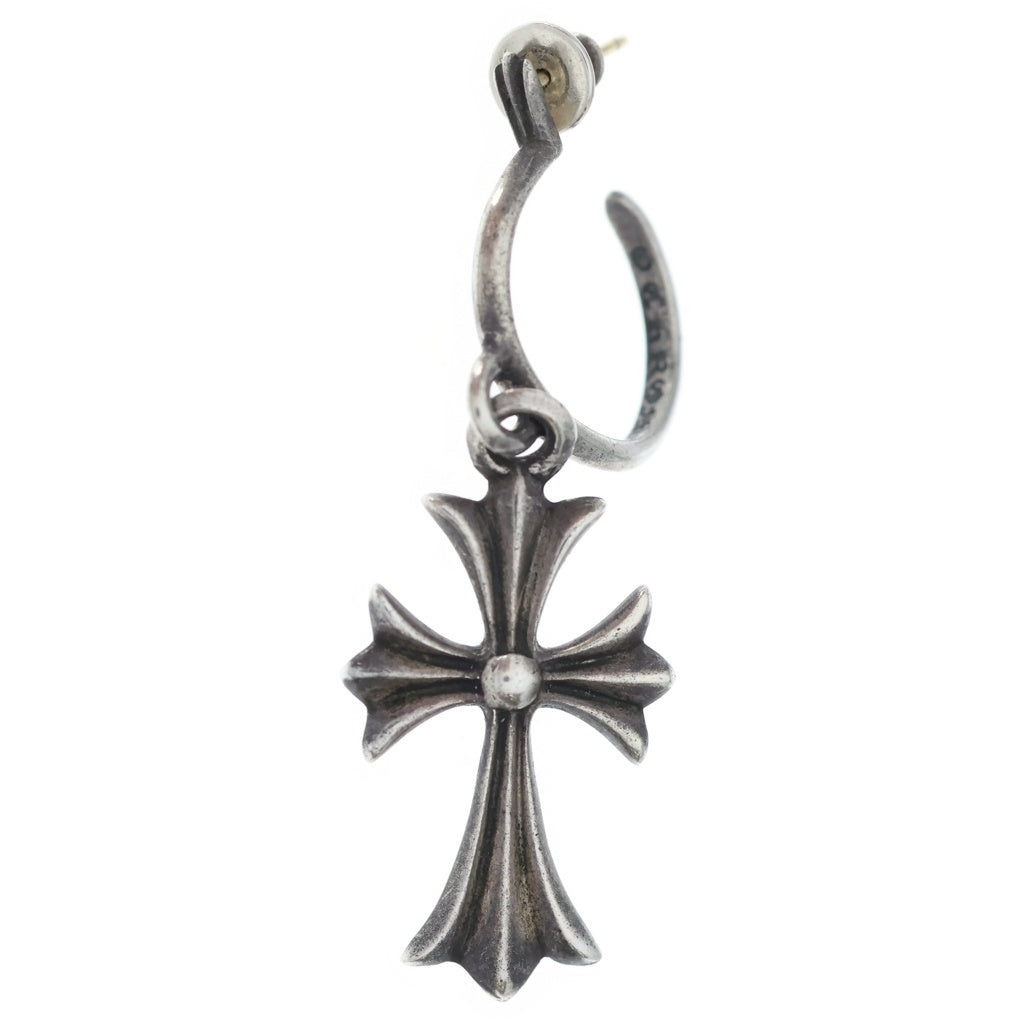 CHROME HEARTS(クロムハーツ) TINY CH CROSS タイニーCHクロス フープピアス シルバー BCA115