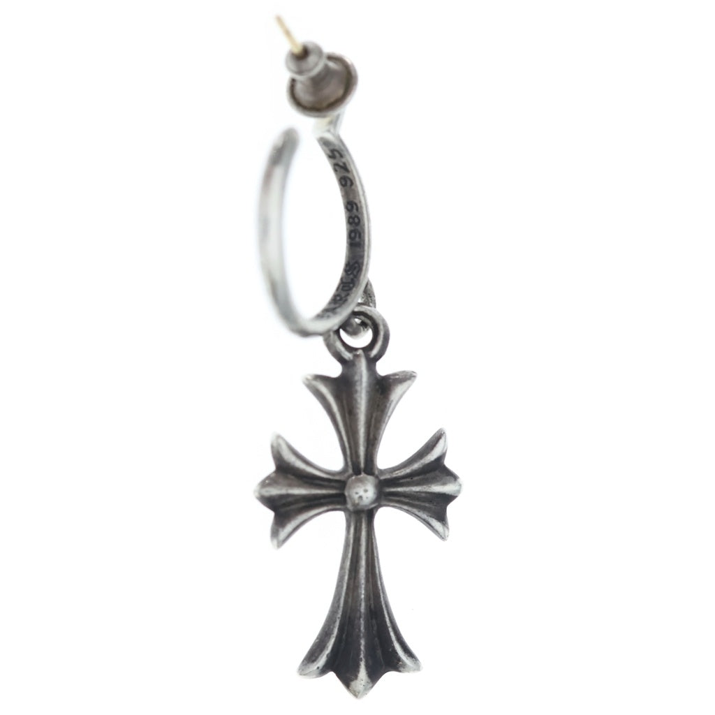 CHROME HEARTS(クロムハーツ) TINY CH CROSS タイニーCHクロス フープピアス シルバー BCA115