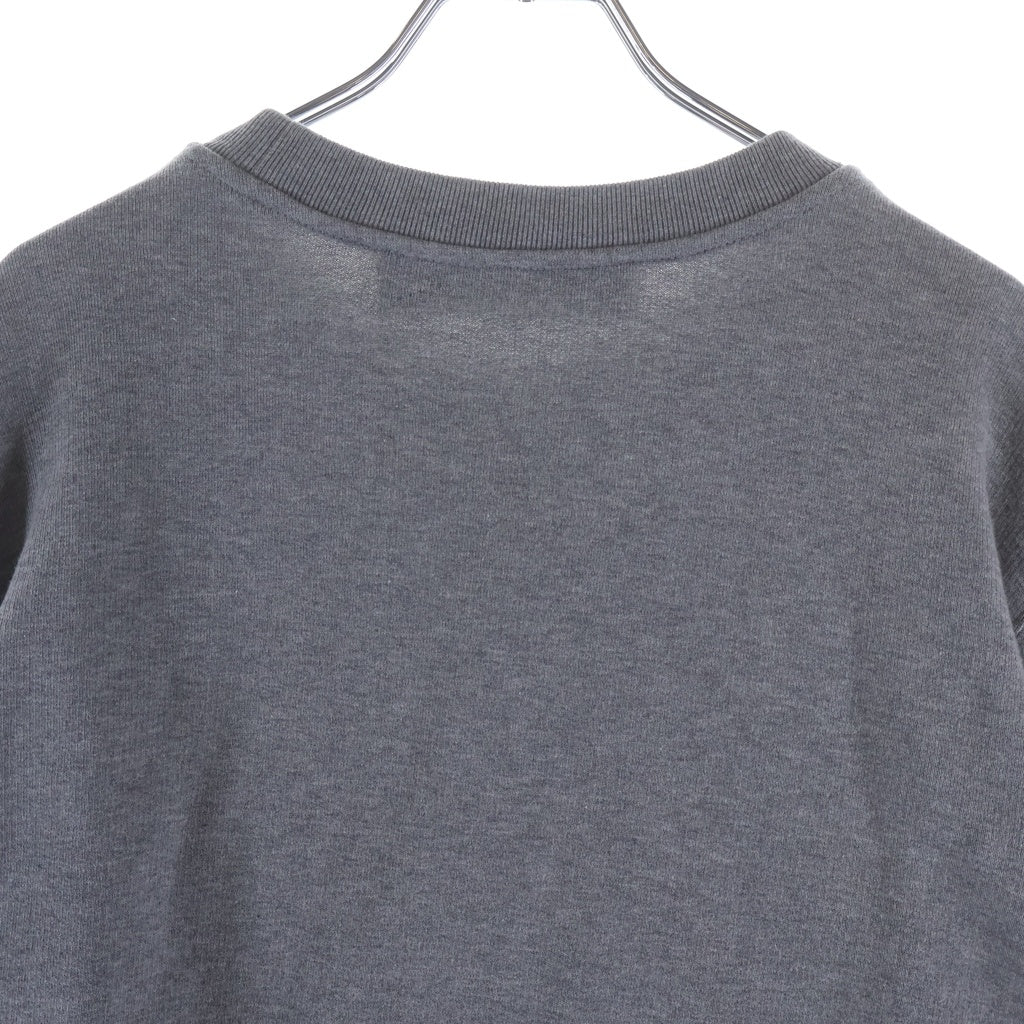 GOLDEN GOOSE DELUXE BRAND(ゴールデングースデラックスブランド) Sweatshirt スパンコール装飾 クルーネックスウェットトレーナー グレー GMP00791