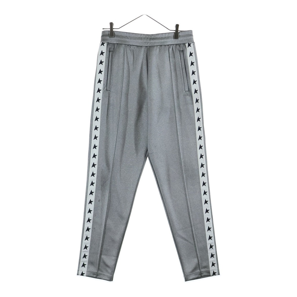GOLDEN GOOSE DELUXE BRAND(ゴールデングースデラックスブランド) Star Jogger Pants スタープリント ジョガーパンツ シルバー GMP00877