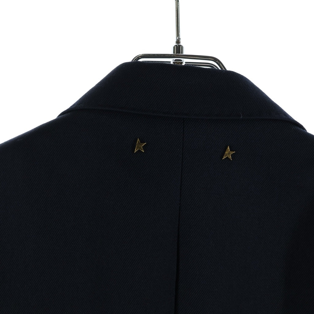 GOLDEN GOOSE DELUXE BRAND(ゴールデングースデラックスブランド) 6B Double Tailored Jacket ダブルブレスト テーラードジャケット ネイビー GMP00835