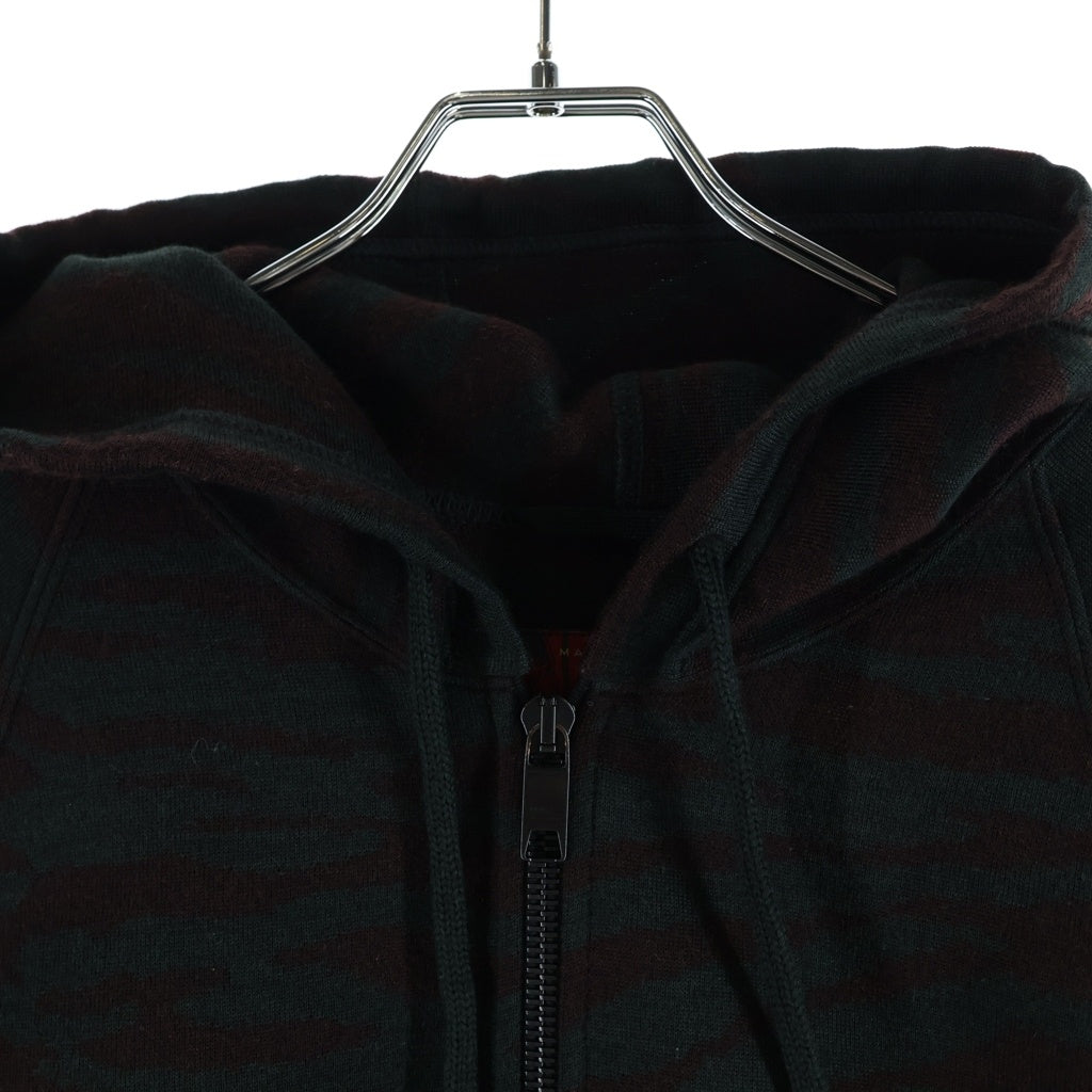 MARC JACOBS(マークジェイコブス) 14AW Cashmere Hoodie カシミヤ ジップアップパーカー フーディー ブラウン S84GU0015 S25099