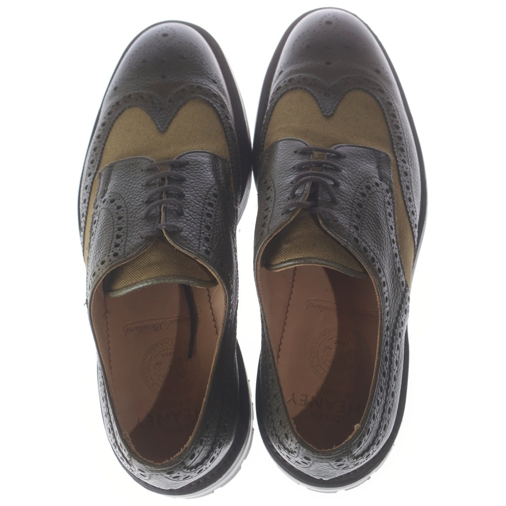 JOSEPH CHEANEY&SONS(ジョセフ チーニー アンドサンズ) LAMPORT ALF 1886/F ウィングチップ レザーローカットシューズ ローファー ブラウン