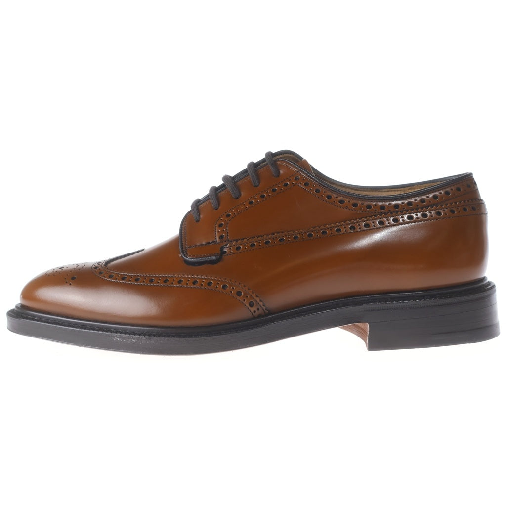 Church's(チャーチ) GRAFTON ウィングチップ レザーローカットシューズ ローファー ブラウン