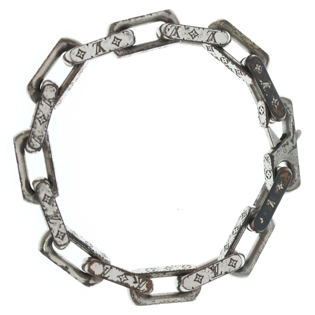 LOUIS VUITTON(ルイヴィトン) コリエ モノグラムチェーン ブレスレット M64224 シルバー
