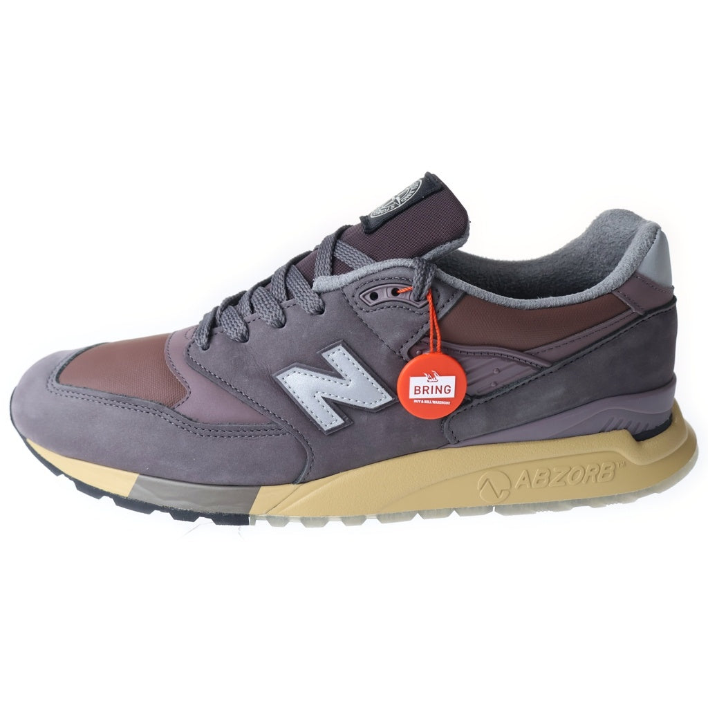 New Balance(ニューバランス) Stone Island 998 ストーンアイランド ラソゴマート ローカットスニーカー ブラウン US13/31cm U998PR