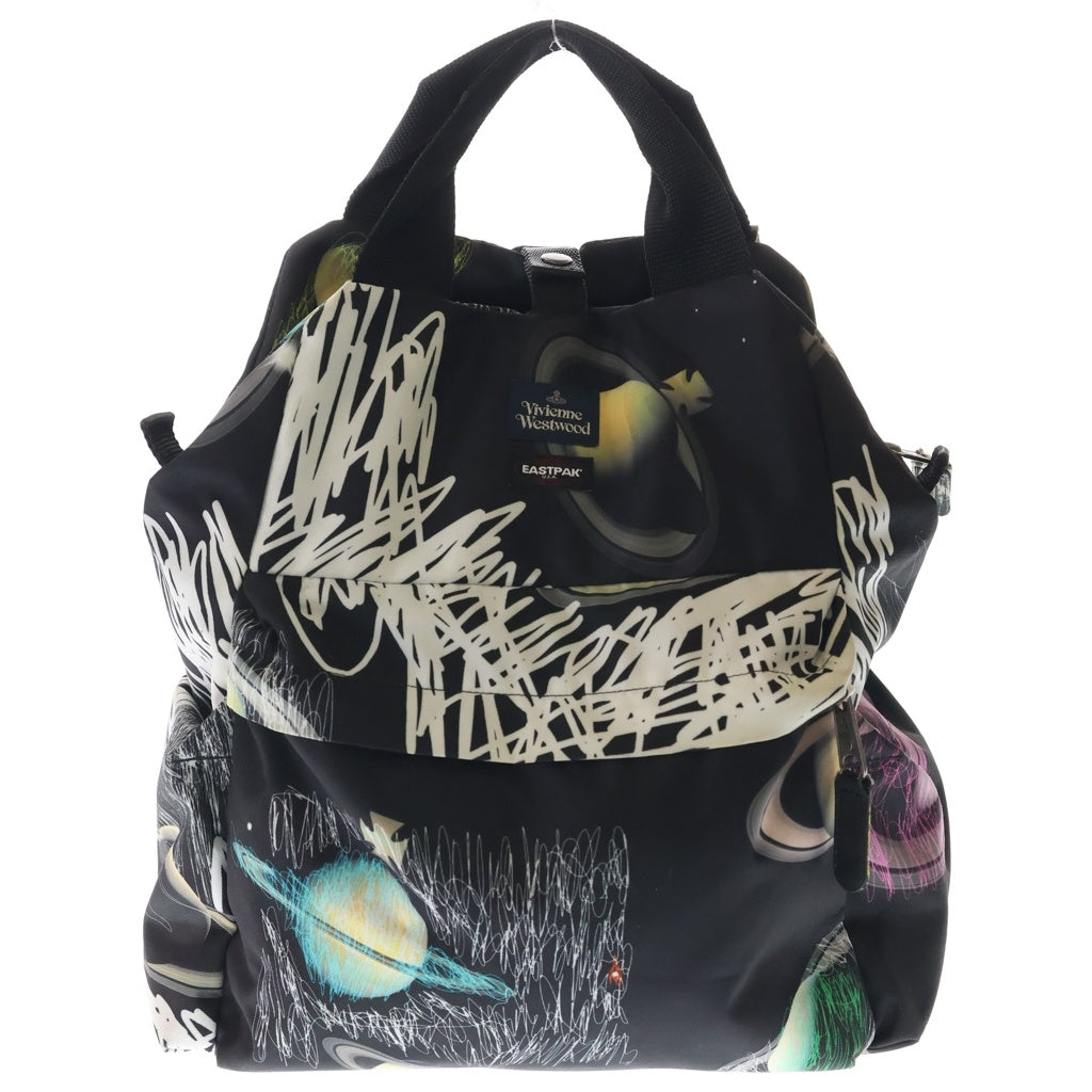Vivienne Westwood(ヴィヴィアンウエストウッド) EASTPAK Pattern Backpack イーストパック 総柄バックパック リュックサック ブラック