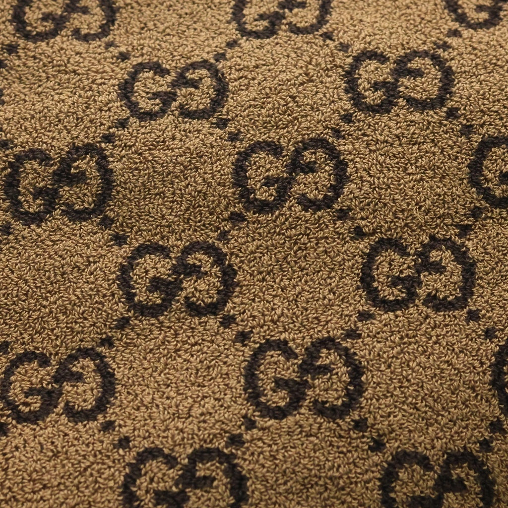 GUCCI(グッチ) テリークロス ビーチブランケット ブラウン 780656 3GALE レディース