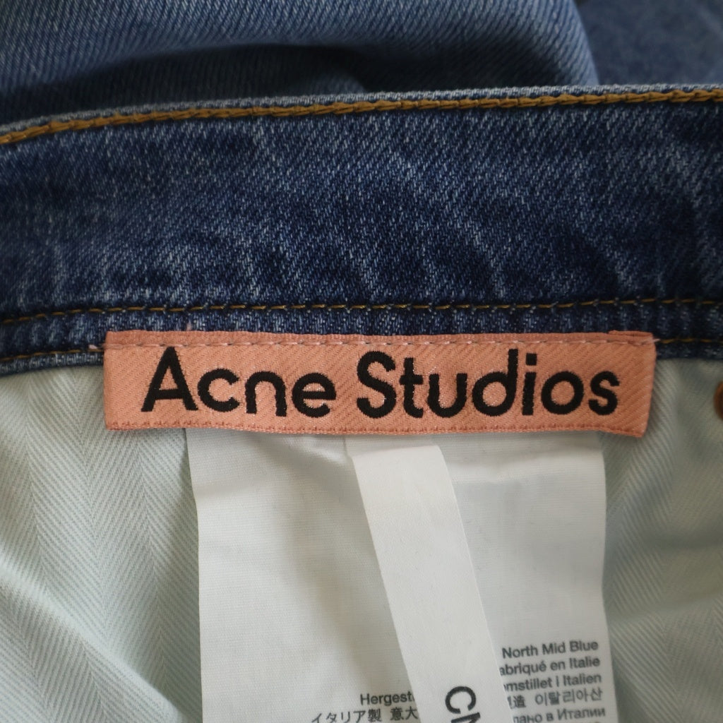 Acne Studios(アクネ ストゥディオズ) Denim Jeans ストレートデニムパンツ ジーンズ インディゴ B00148-